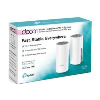 TP-Link Deco E4 - AC1200 Whole Home Mesh Wi-Fi System (2-Pack)